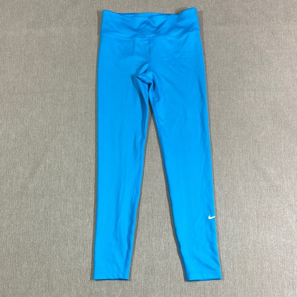 Nike Other - Nike Girls Bright Blue Active Leggings Size Medium